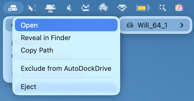 Menu Bar Manager